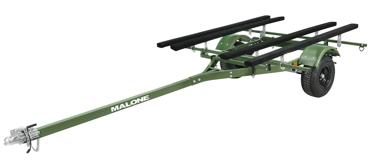 Malone MicroSport Off-Road HERO LowBed kayak trailer